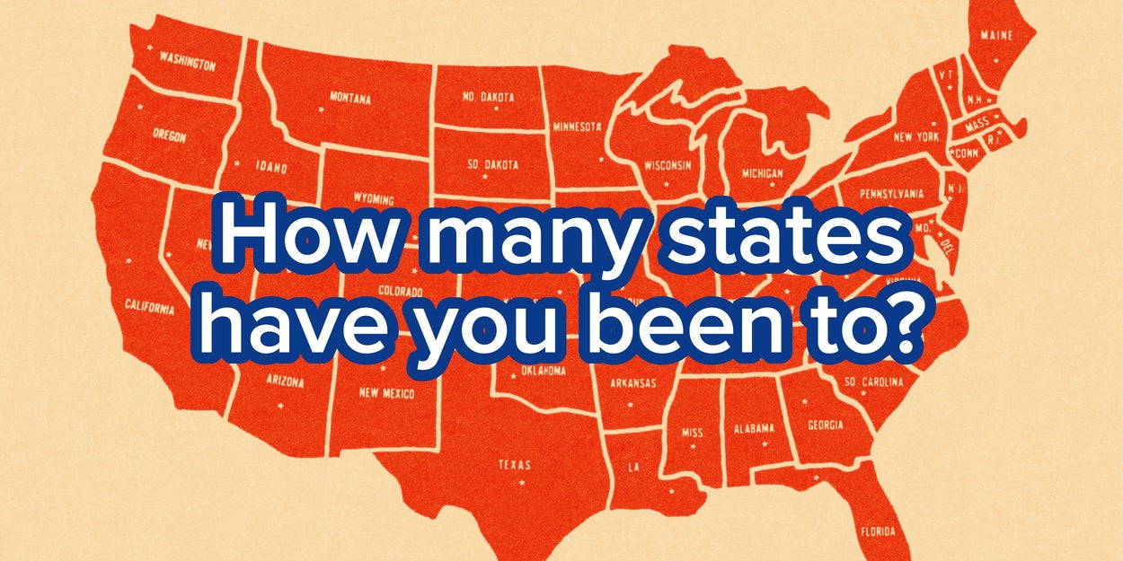 Most People Will Never Visit All 50 US States In Their Lifetime — Let's See How Many You've Visited