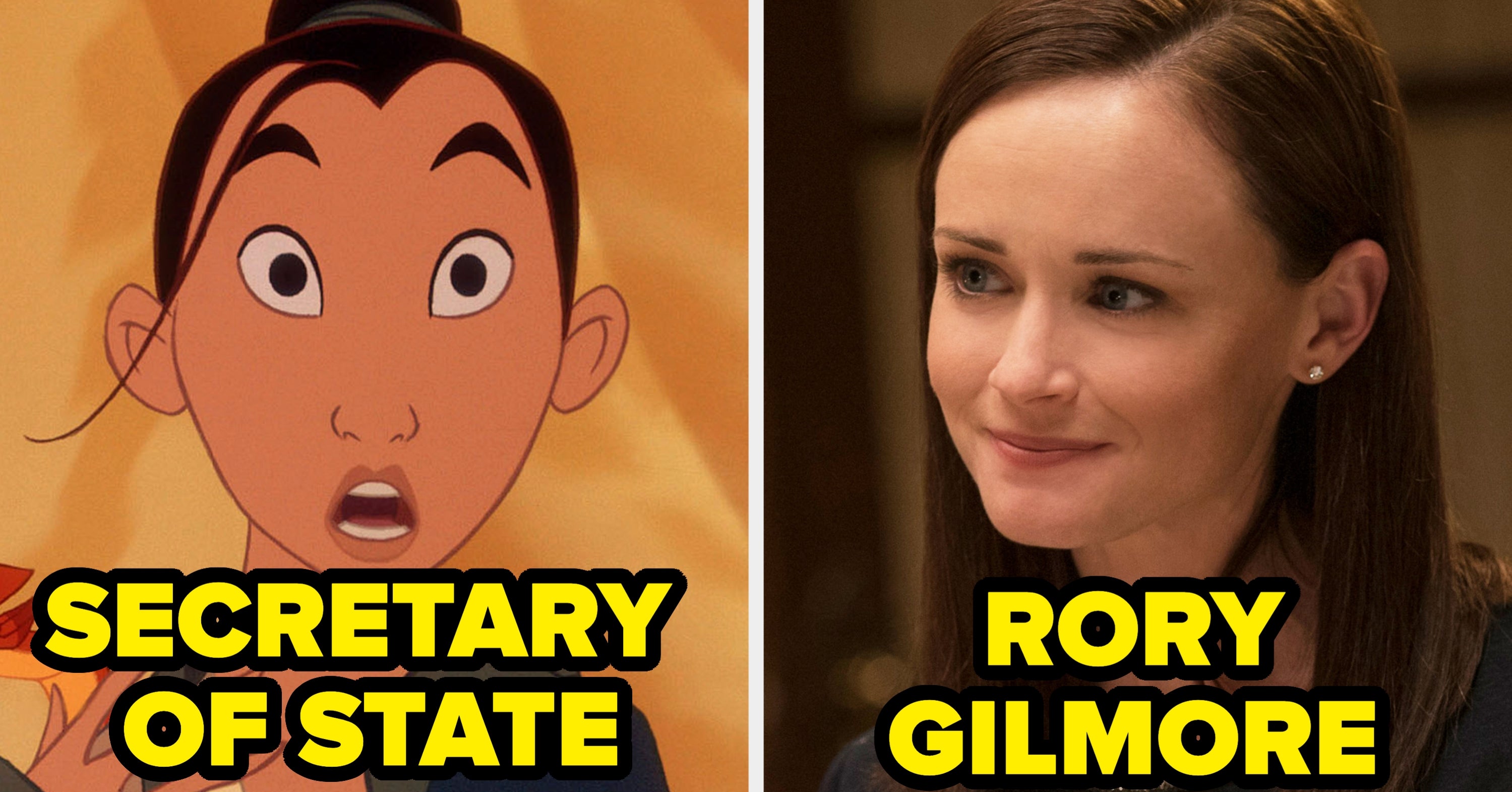 Tell Us Which Disney Princesses Should Be In The US Government, And We'll Tell You Which "Gilmore Girls" Character You Are