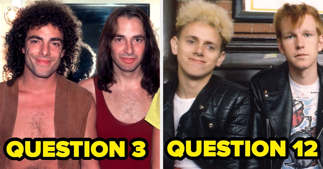 I Bet You Can't Get More Than 15 Questions Right On This Increasingly Hard 1980s Music Quiz