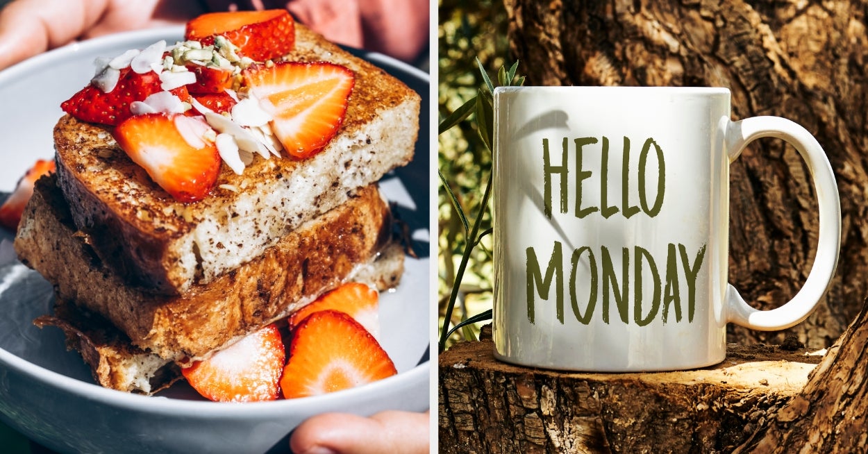 The Day Of The Week A Person Embodies Says Literally Everything You Need To Know About Them — Pick Foods To Determine Yours
