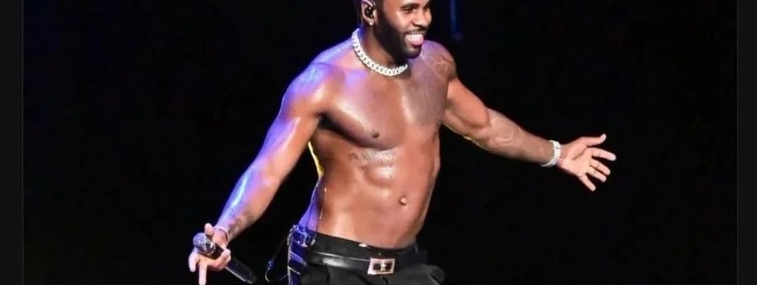 Screenshot of a tweet saying Jason Derulo is the "Arby's of music," suggesting astonishment  astatine  his continued presence