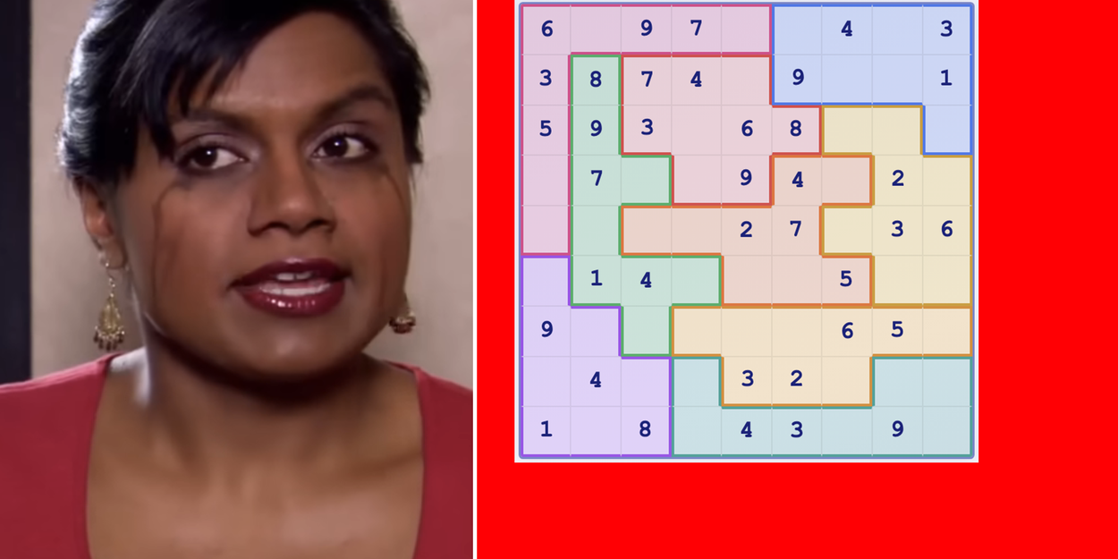 Jigsaw Sudoku #14