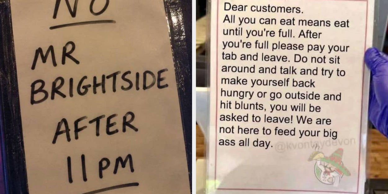 22 Wild Signs With Chaotic Stories Behind Them