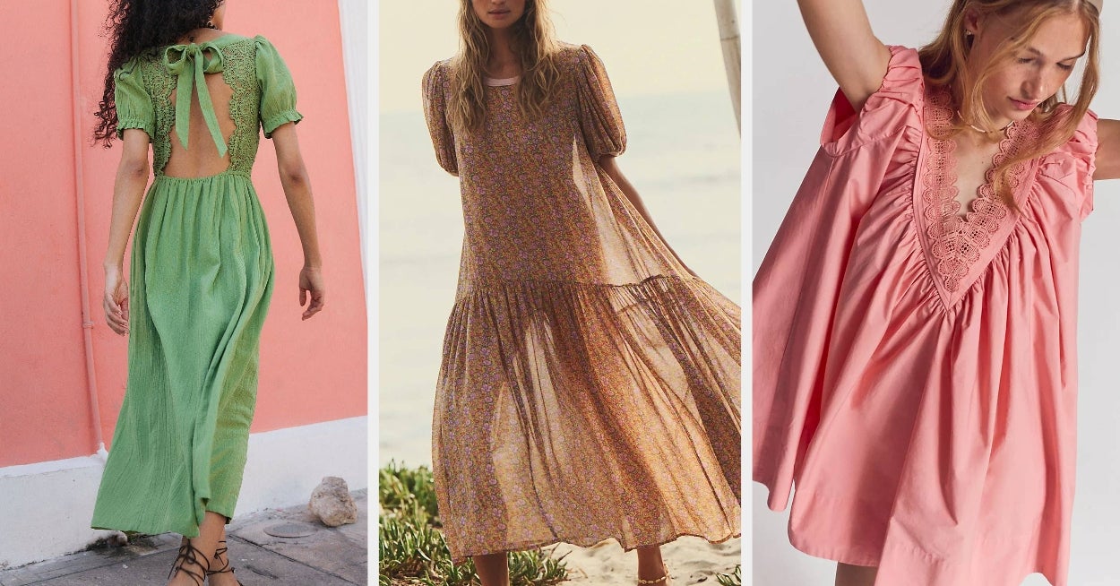 27 Free People Dresses That’ll Basically Make Your Closet Look Like An Art Gallery