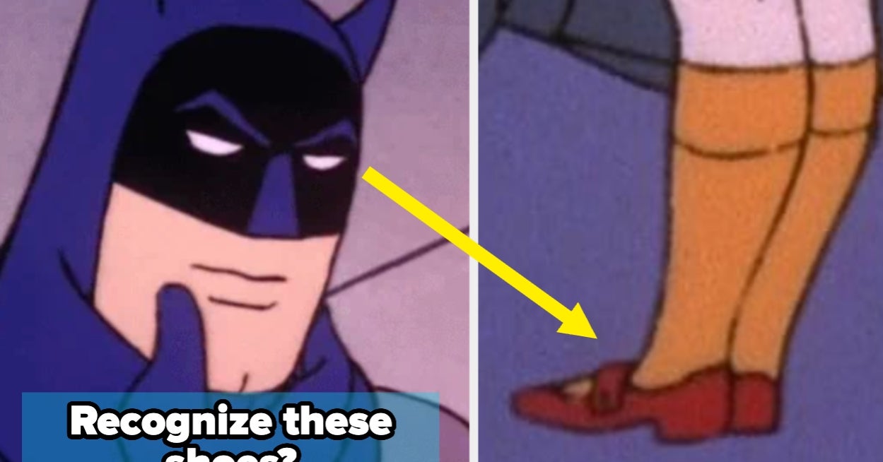 I Highly Doubt Anybody Under 25 Can Identify These Cartoons Just From The Shoes, But Good Luck