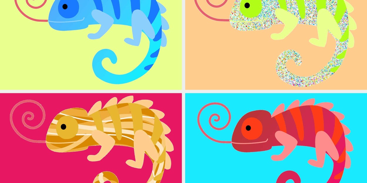 If You Were A Chameleon, What Color Would You Be Right Now?