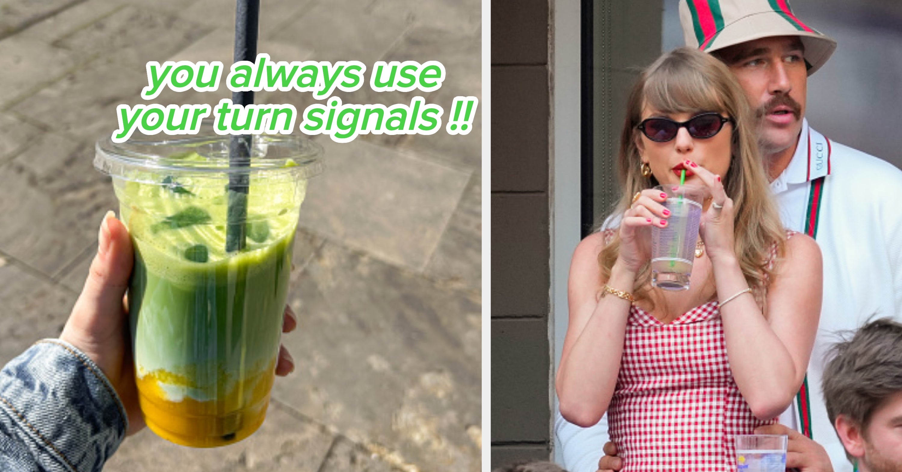 Pick Your Way Through This A-Z Beverage Buffet To Reveal Your True Green Flag