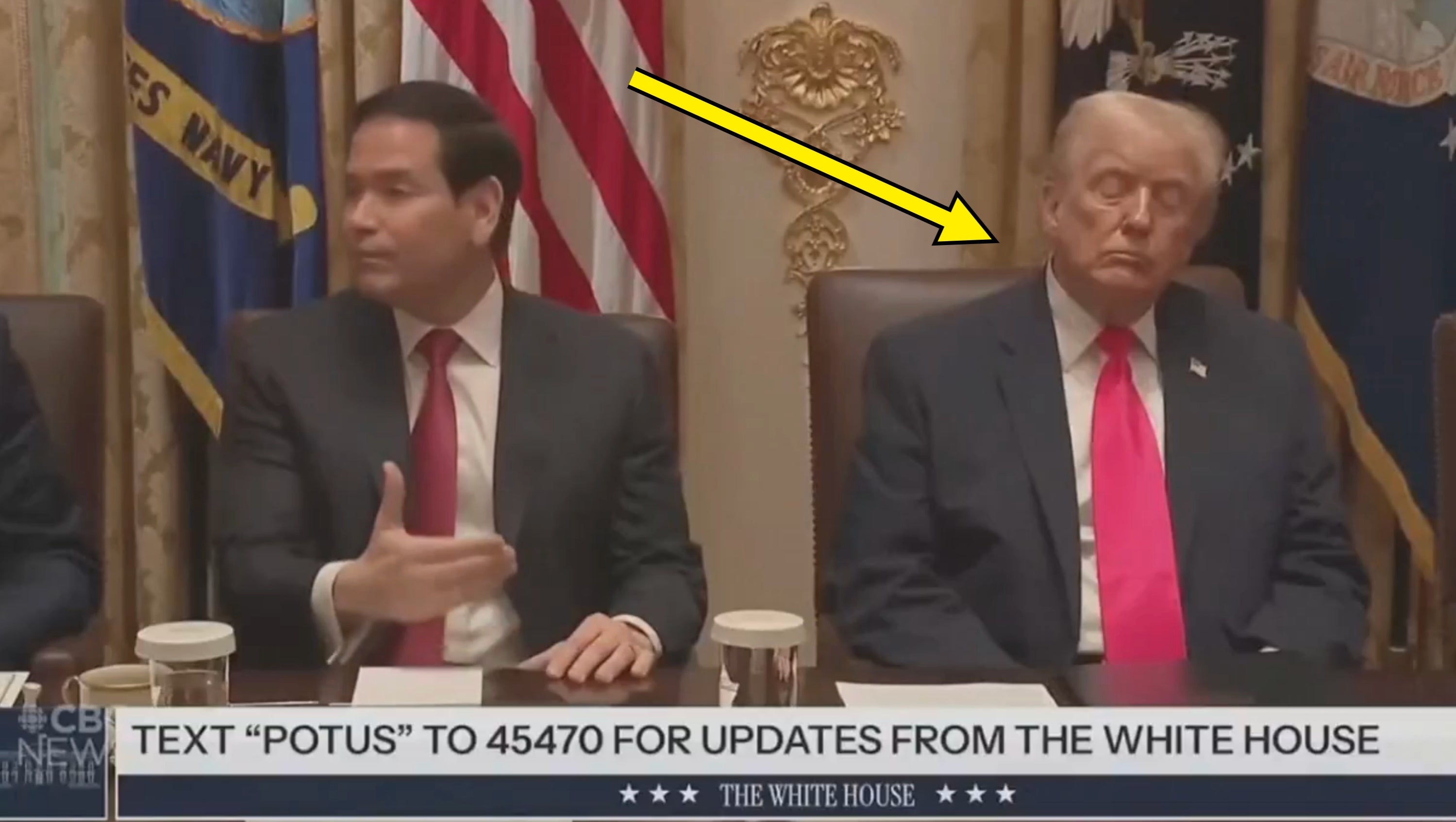  "Text 'POTUS' to 45470 for updates from the White House."
