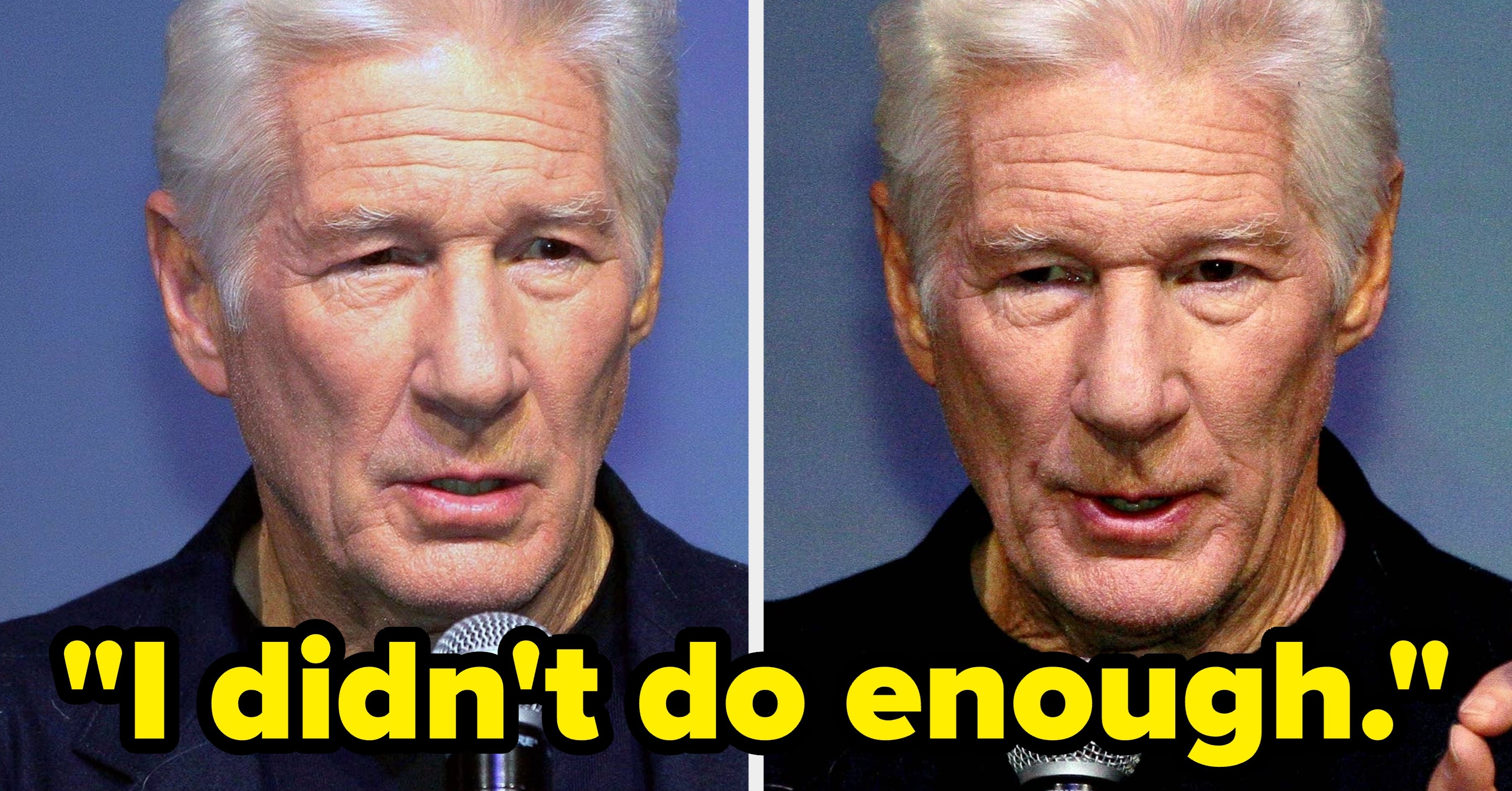 After Visiting Dachau, Richard Gere Called Trump A "Maniac" And Says That He "Didn't Do Enough" To Stop Him Getting Elected