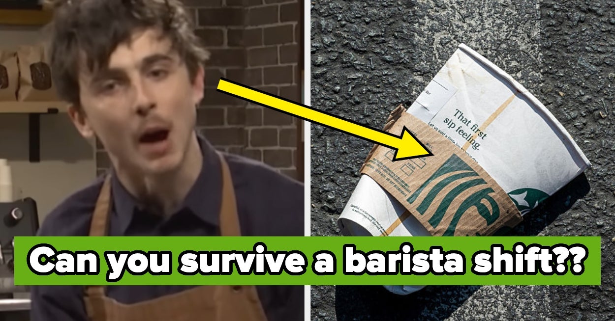 I Bet You Can't Survive Working A Shift As A Starbucks Baris