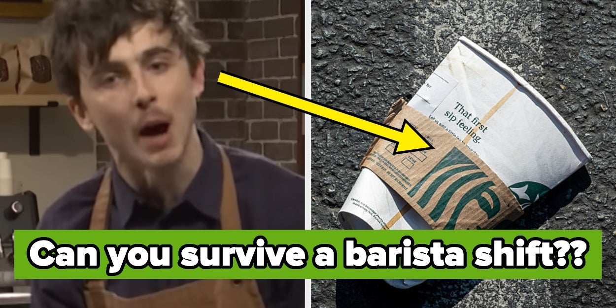 Can You Survive A Shift As A Starbucks Barista?