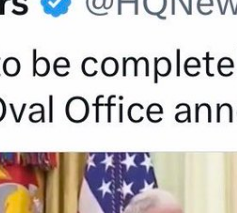 Pertukaran Twitter menunjukkan gambar meme Trump yang tampaknya tertidur selama acara di Ruang Oval, dengan komentar bercanda yang mempertanyakan kewaspadaannya