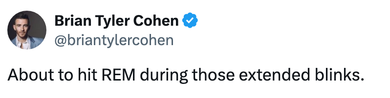 Tweet oleh Brian Tyler Cohen: 