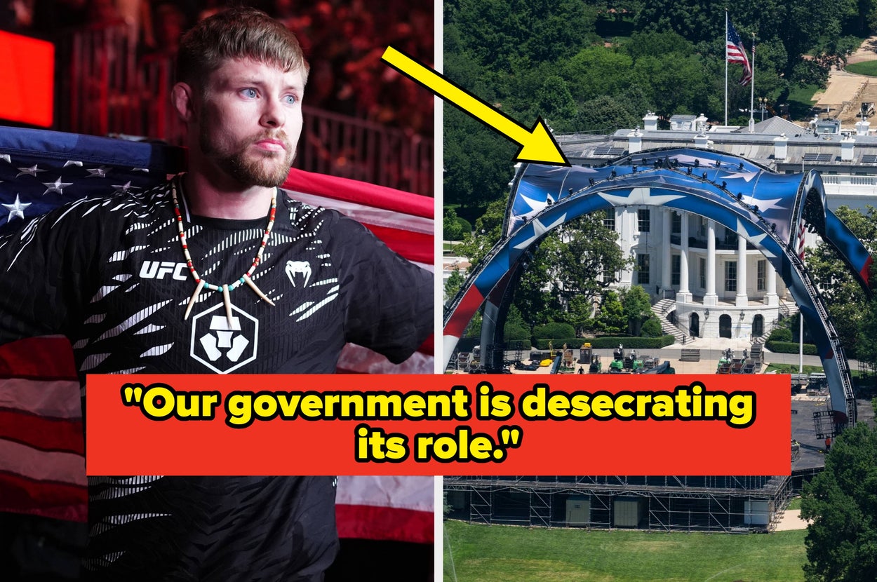 This UFC Fighter Just Dropped A "F—kin' Bar" While Calling Out The White House For Hosting A Fight, And It's Definitely Worth A Watch