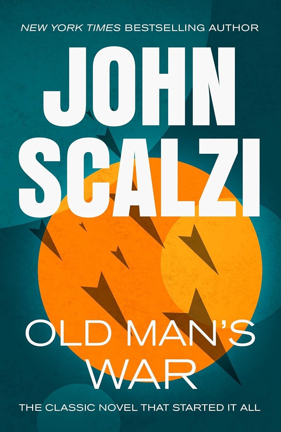 Cover of "Old Man's War" by John Scalzi, highlighting it arsenic the classical caller by a New York Times bestselling author