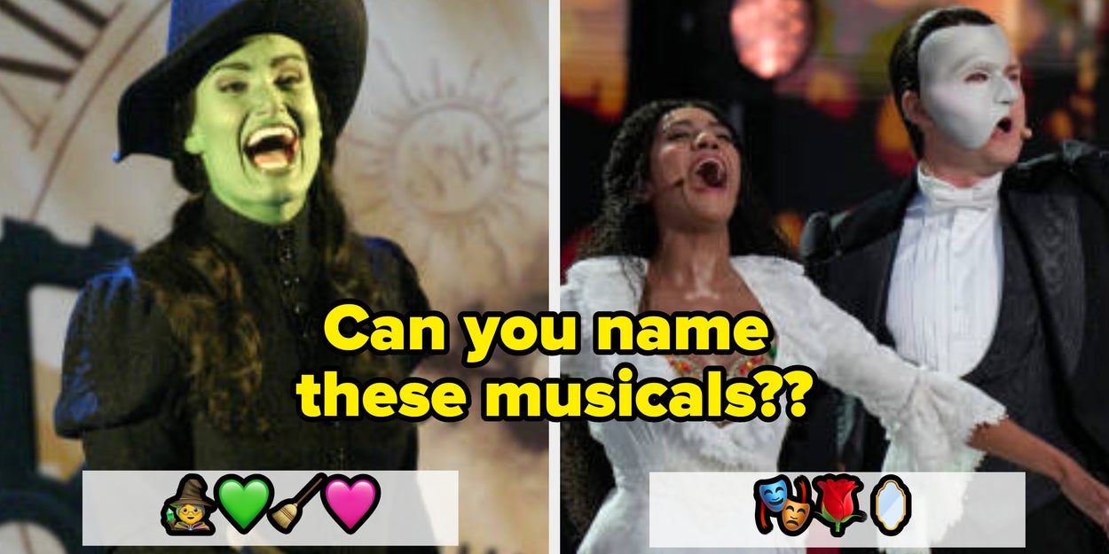 Can You Guess The Broadway Musicals From The Emoji Clues?