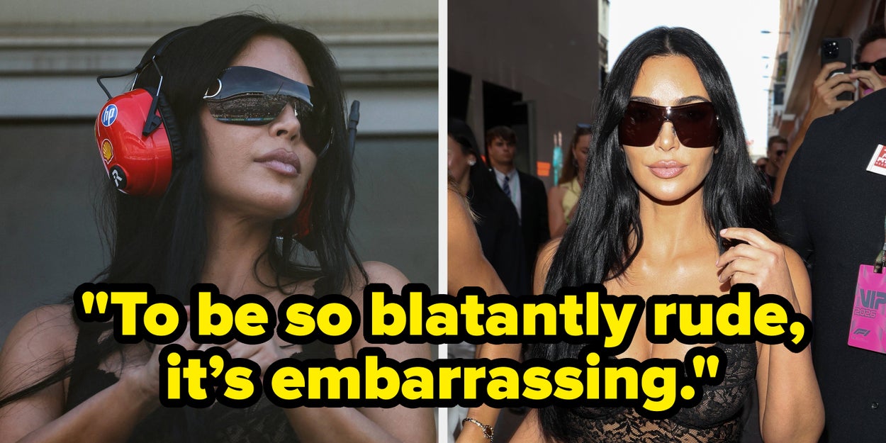 Kim Kardashian Ignores Reporter At F1 Monaco Grand Prix