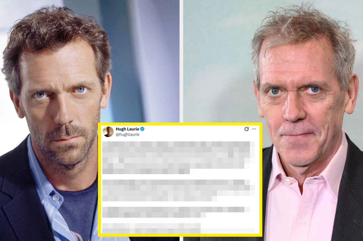 Hugh Laurie Had A Seriously Sassy Response To A Random Twitter User Who Dared To Criticize “House”