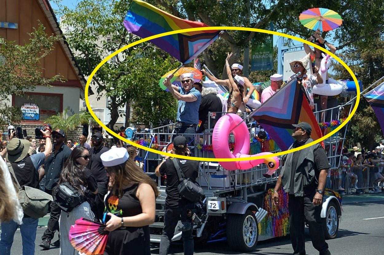 A Pride Parade Appearance Has Fans Saying, “Wait, Was This Classic TV Show Always So Gay?”