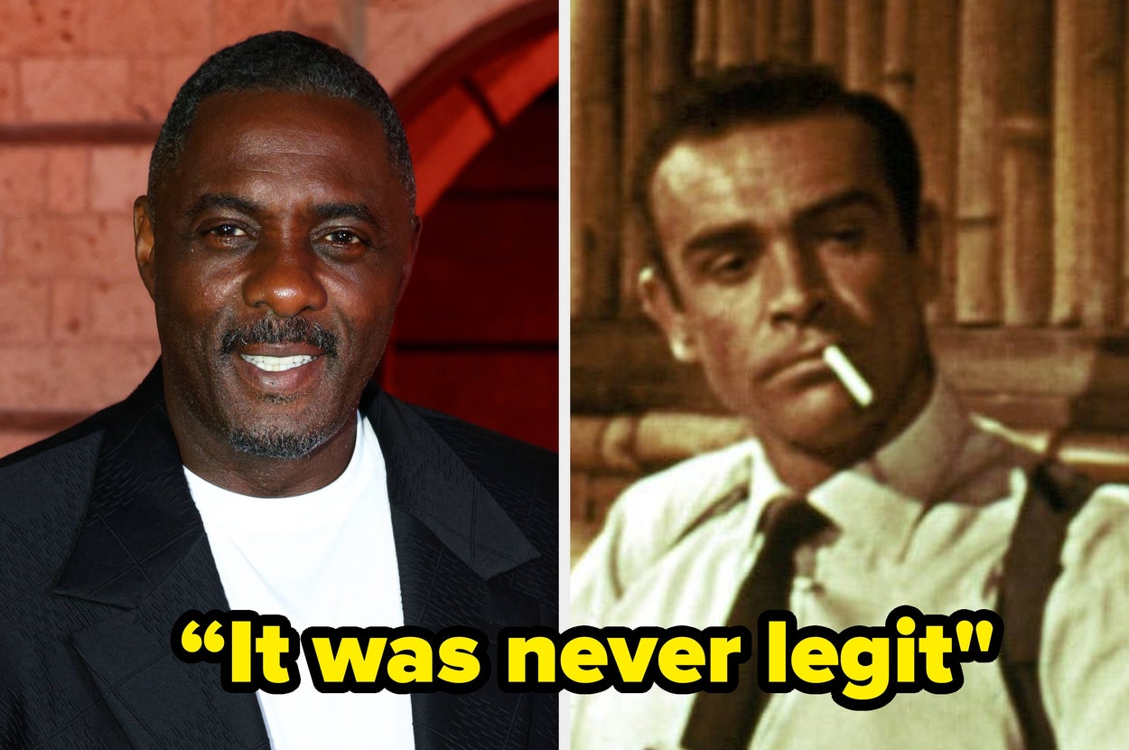 Idris Elba Just Went Viral For The One Word He Used To Explain Why He'll Never Play James Bond, And RIP To His Mentions