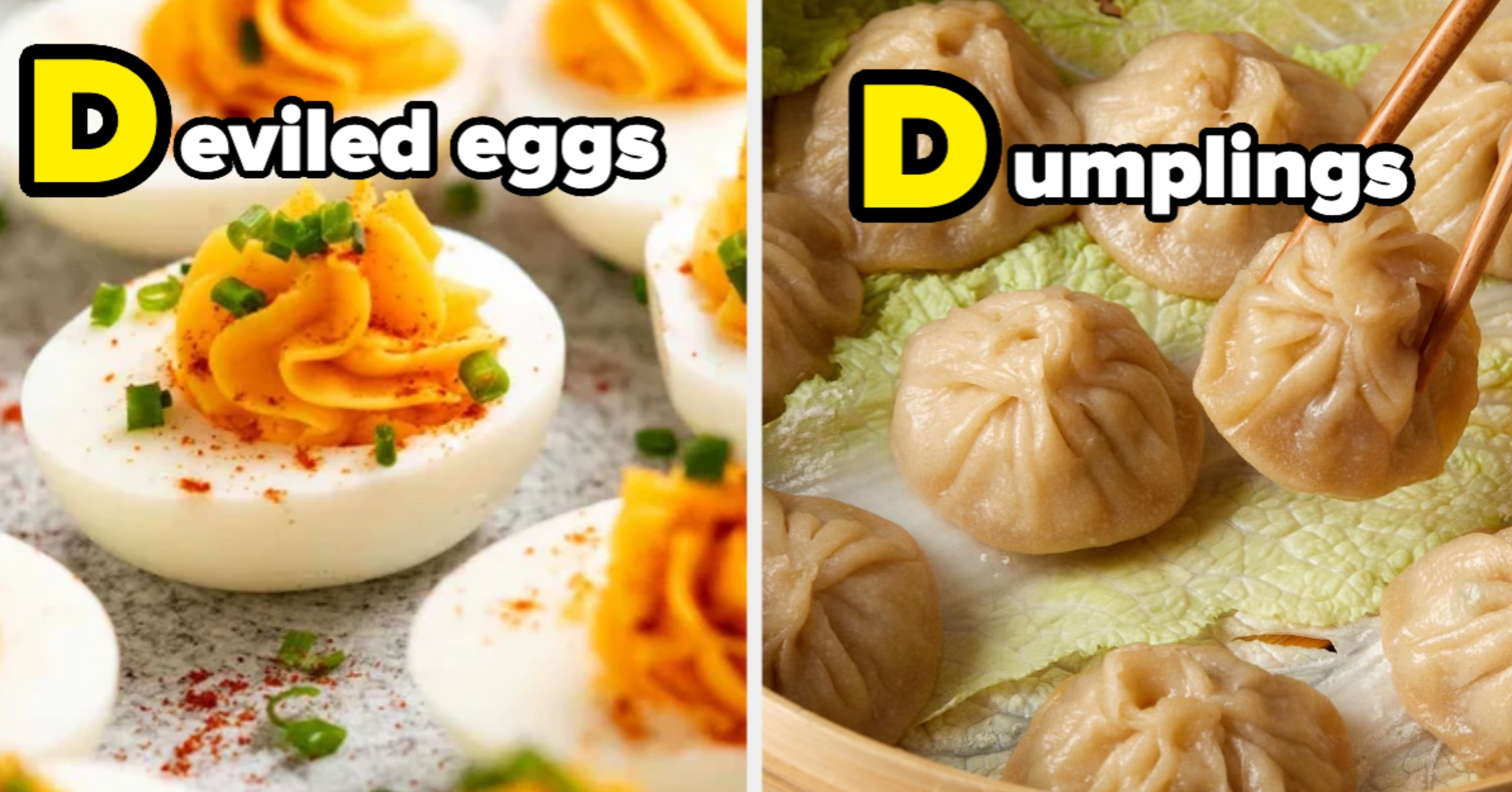 Eat Your Way Through This A-Z Food Buffet And We'l