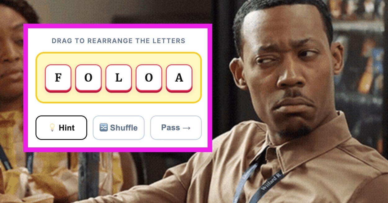 Most Adults Don’t Have The Verbal Intelligence To Unscramble