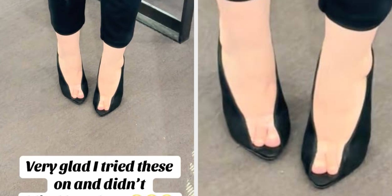 These Viral "Crotchless" Heels Are Shocking Everyone