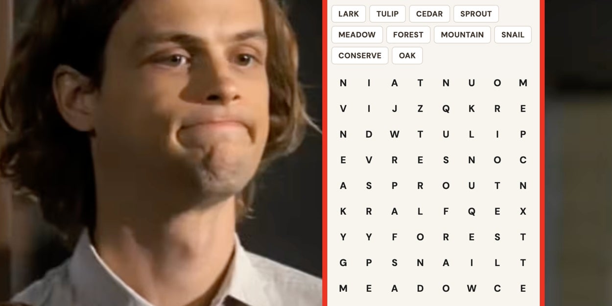Word Search, Nature Edition: June 10, 2026