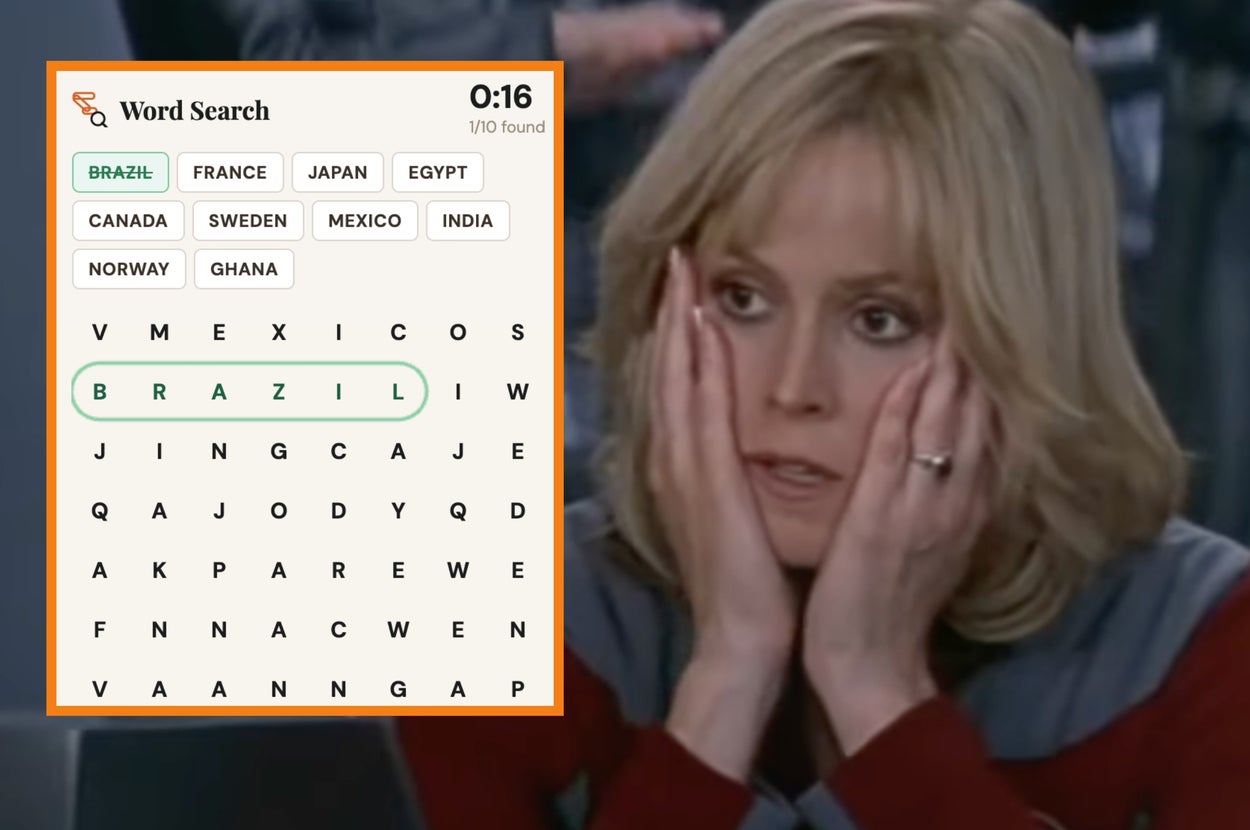 Word Search, Countries Edition: June 12, 2026