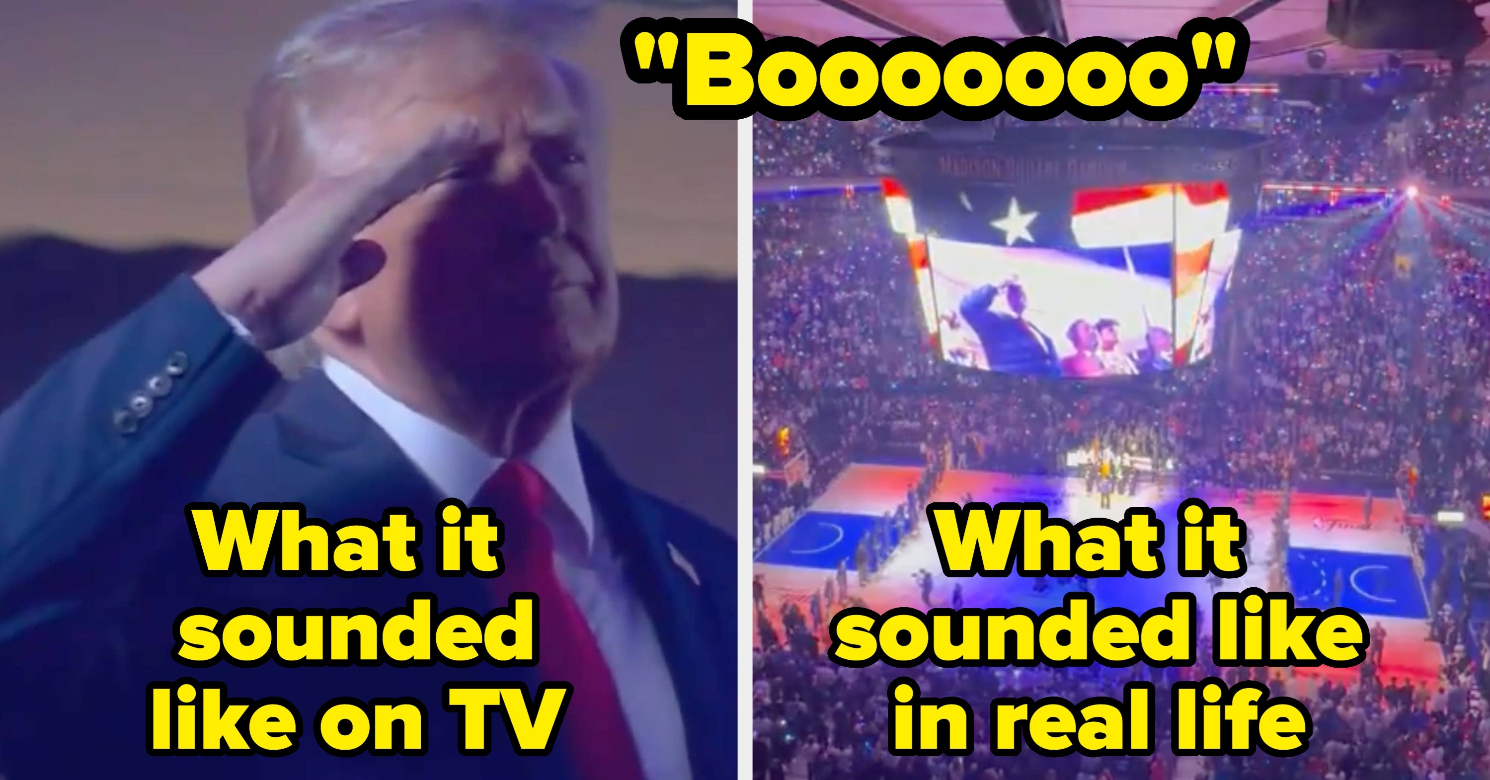 Donald Trump Was Booed So Loudly At The Knicks Gam