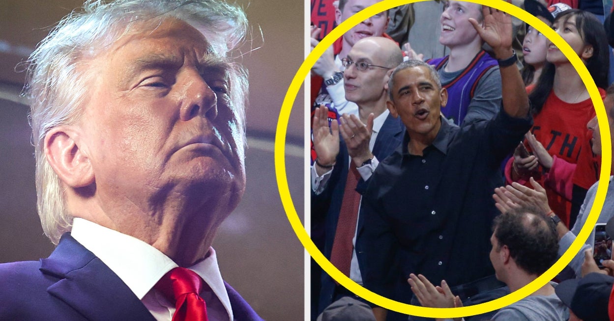 People Can't Stop Comparing Trump's Boos To Obama'