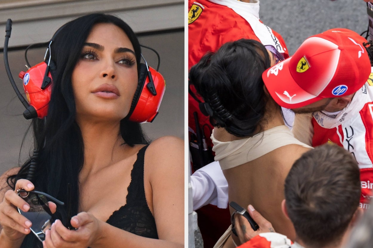 People Are Genuinely Bewildered Over A Video Of Kim Kardashian Brazenly Taking The Race Winner’s Towel At The Monaco Grand Prix