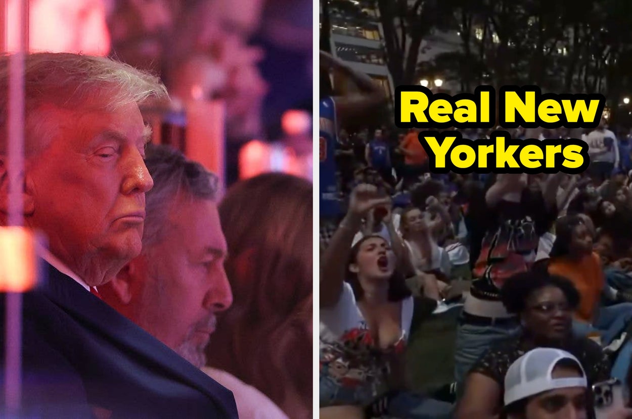 This Video Of New Yorkers Outside Of MSG Booing Trump Is SO Loud And SO Viral