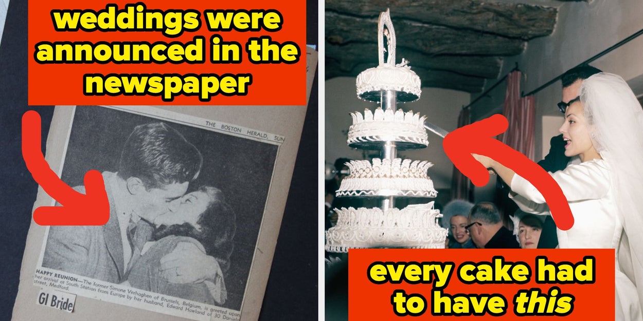 21 Vintage Wedding Traditions Vs. Now
