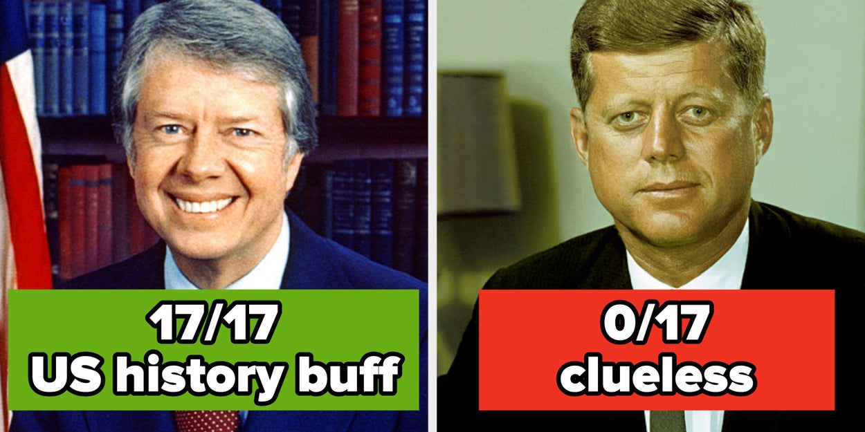 If You Can Name These US Presidents, Your Brain Is Probably Bigger Than The Average Adult's