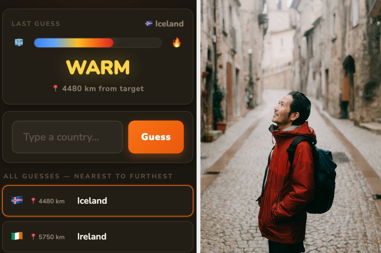 I Made A Geography Game That Uses "Hot And Cold" Clues — Give It A Try And See How Smart You Are