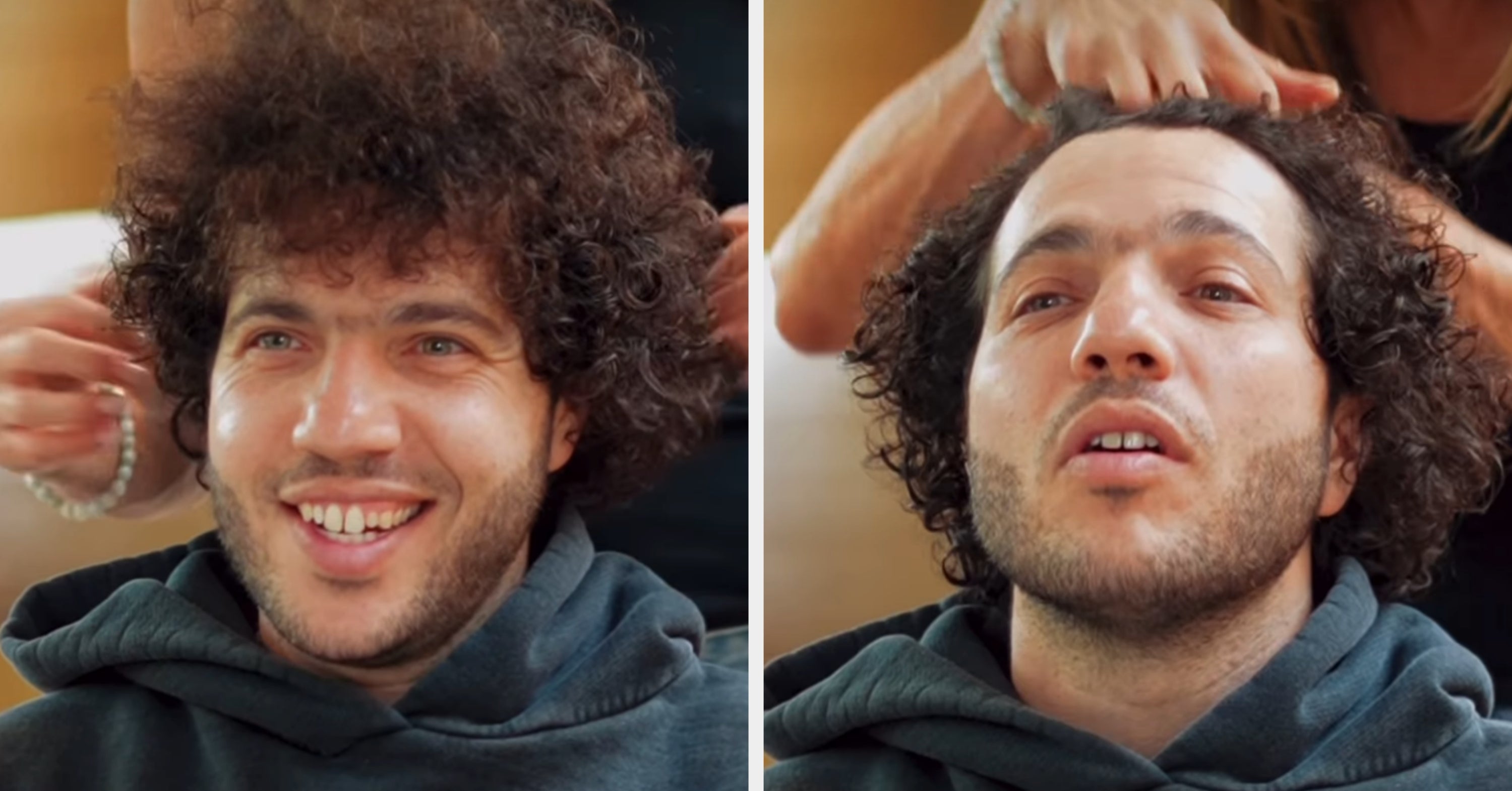 Benny Blanco Got His Hair Styled By Jennifer Aniston, And Pe