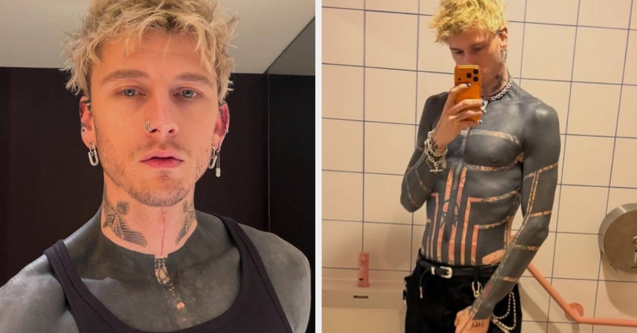 MGK Got Inked Literally Every Day To Complete His 