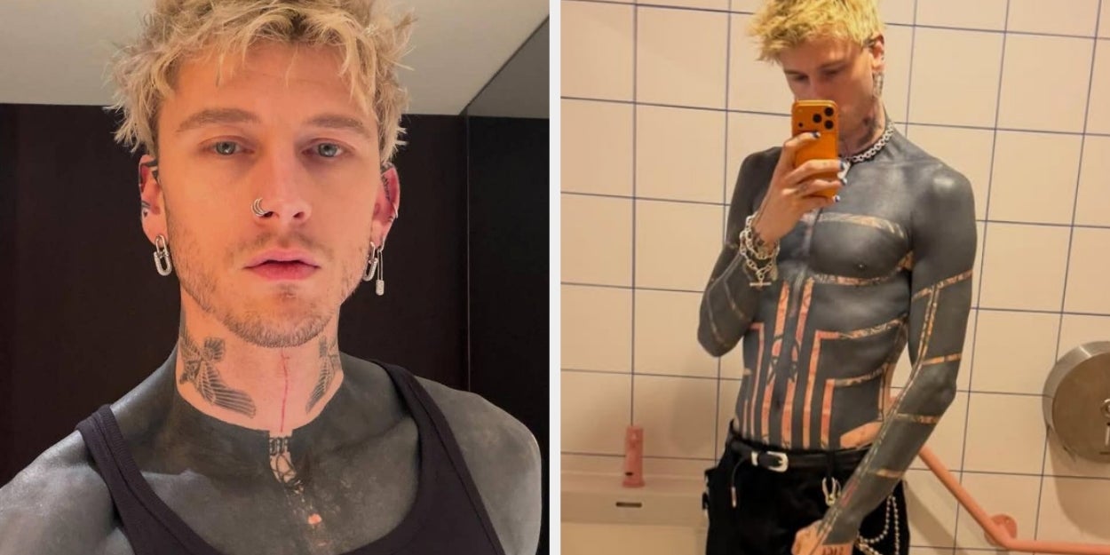 Machine Gun Kelly Reveals Blackout Tattoo Side Effects