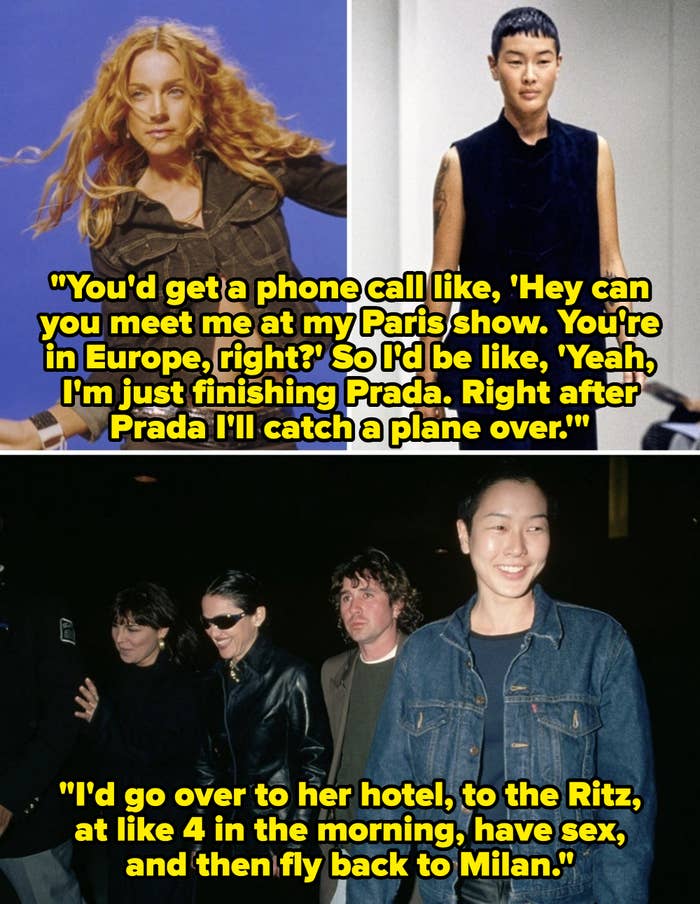 Madonna and Jenny Shimizu successful  the '90s