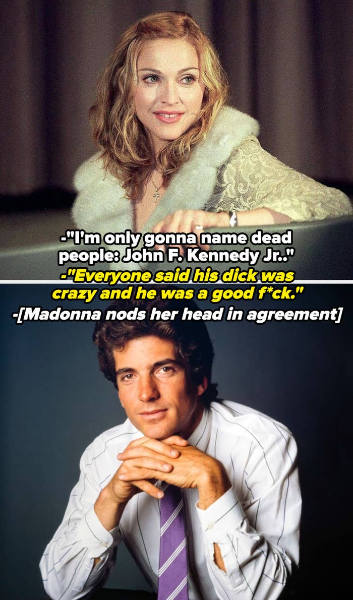 Madonna successful  1996; John F. Kennedy Jr. successful  1988