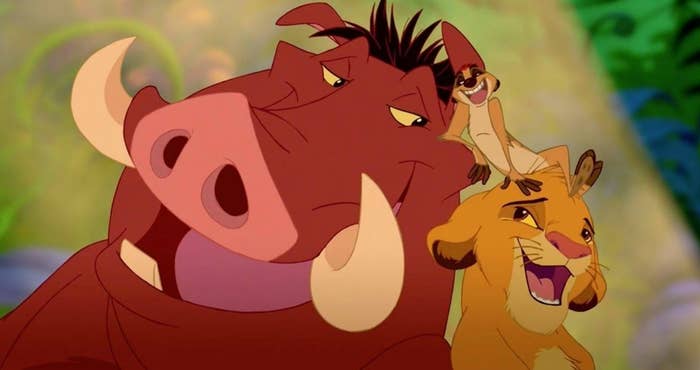 Hakuna Matata from the lion king