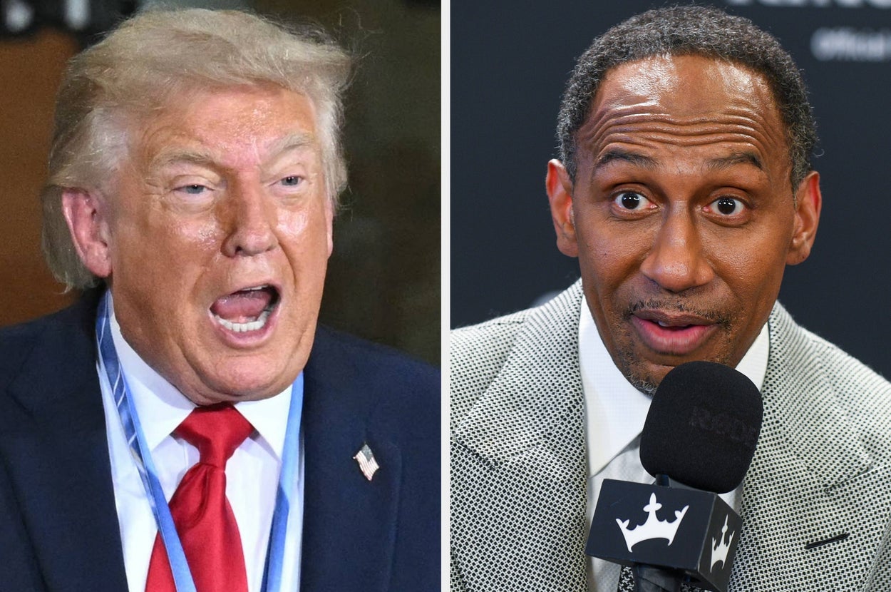 Donald Trump Just Went Off On Stephen A. Smith After Being Called "Selfish" For Attending The NBA Finals