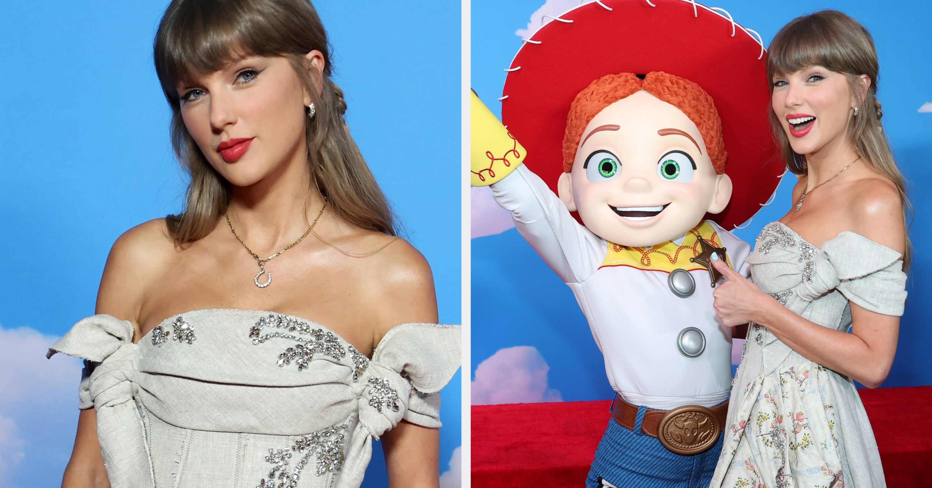 Taylor Swift Getting Her "Toy Story" VHS Signed Is