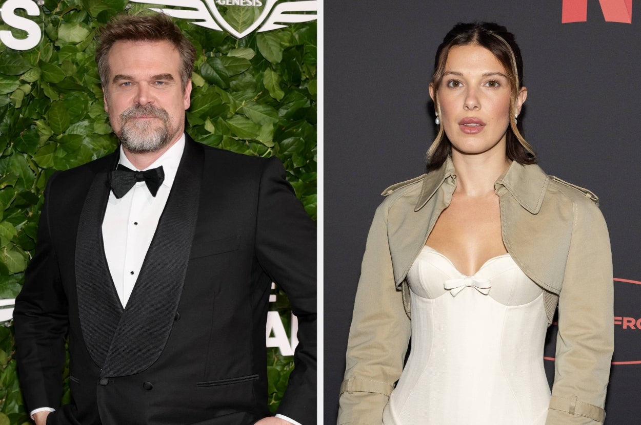 David Harbour And Millie Bobby Brown Broke Their Silence On Reports David Harassed Her During "Stranger Things"