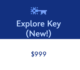Ad for "Explore Key" priced astatine $999, labeled arsenic "New!" with icon of a cardinal and compass
