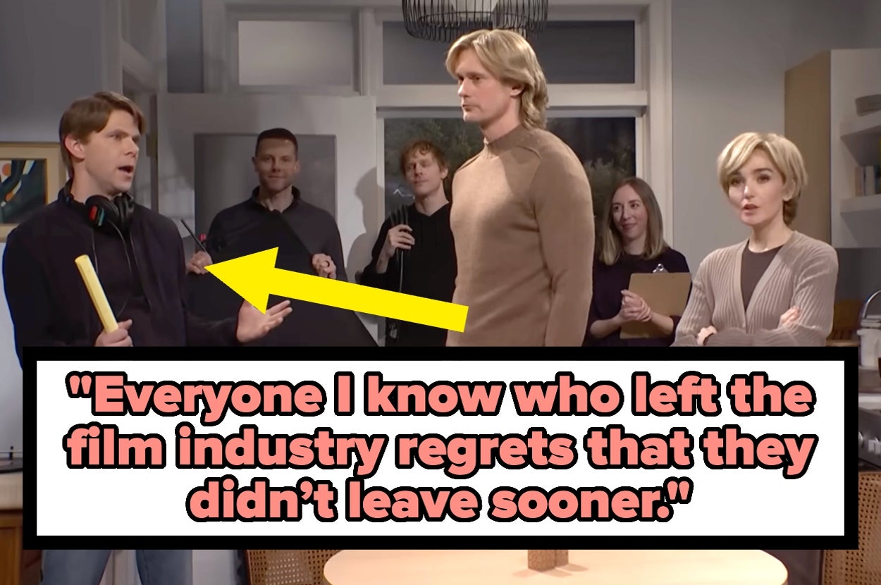 People Who Used To Work In Hollywood Are Sharing Whether They Regret It And What Made Them Leave For Good