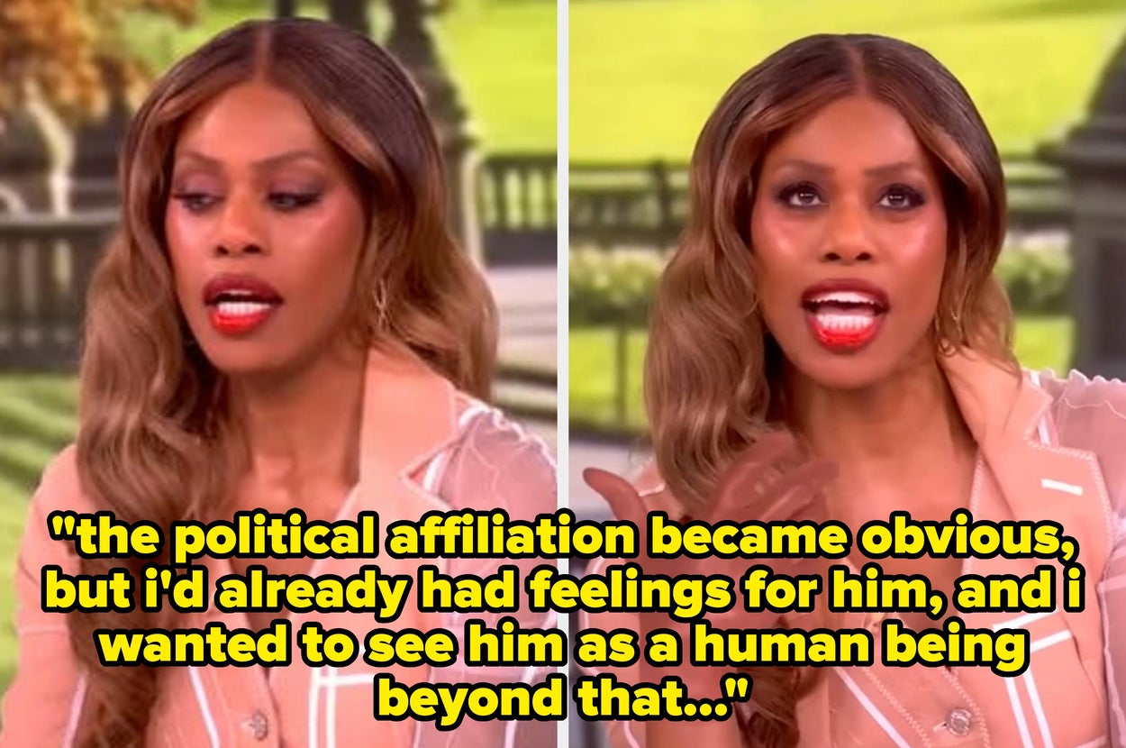 After Admitting That They “Didn't Talk Trans Stuff,” Laverne Cox Recalled The Moment She Realized She Was “Betraying” Herself During Her Long-Term Relationship With A MAGA Cop