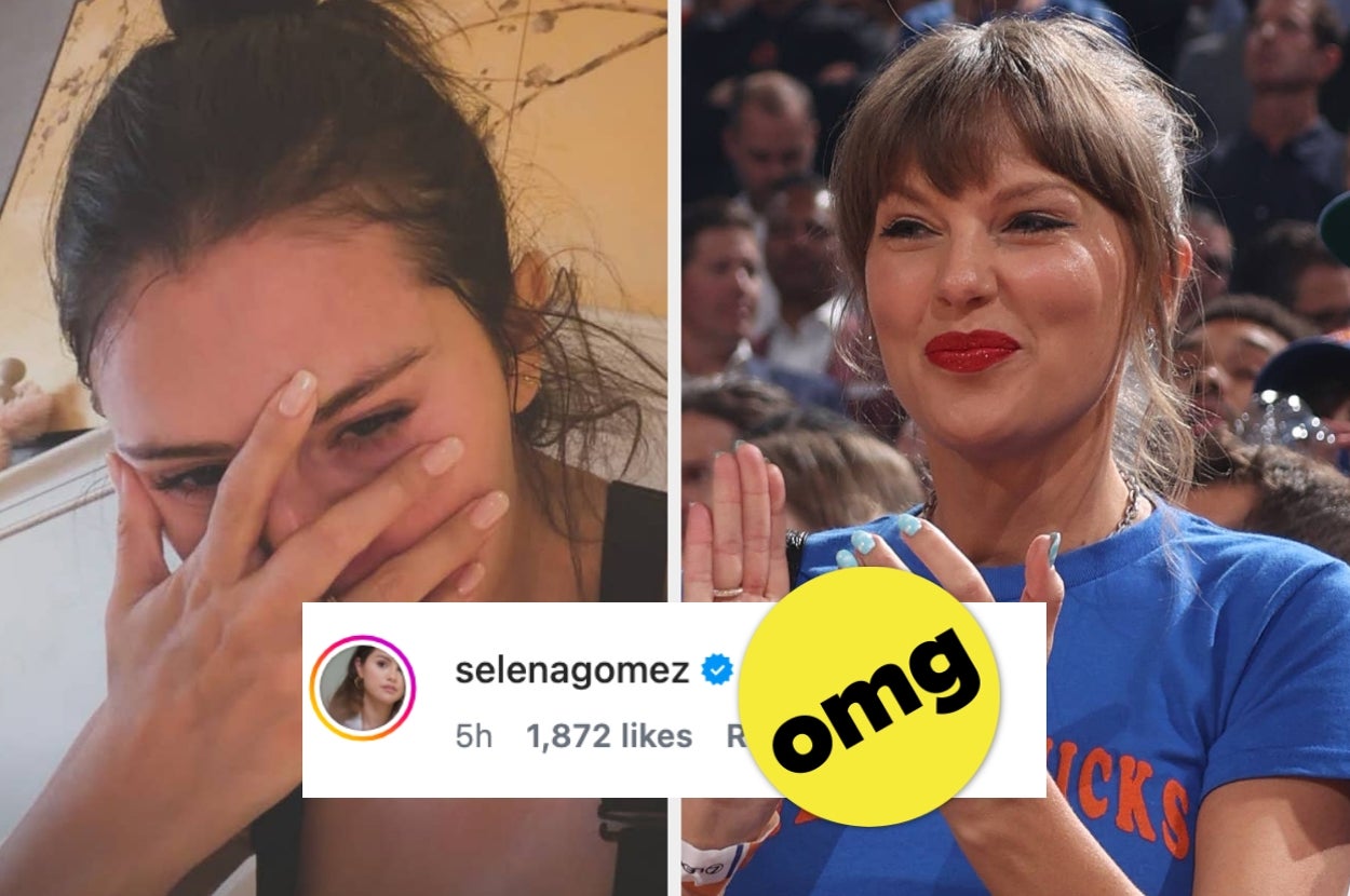 Fans Are Confused By Selena Gomez’s Cryptic Comment Under A Pic Of Taylor Swift At A Knicks Game, And I Truly Don’t Know What To Make Of This