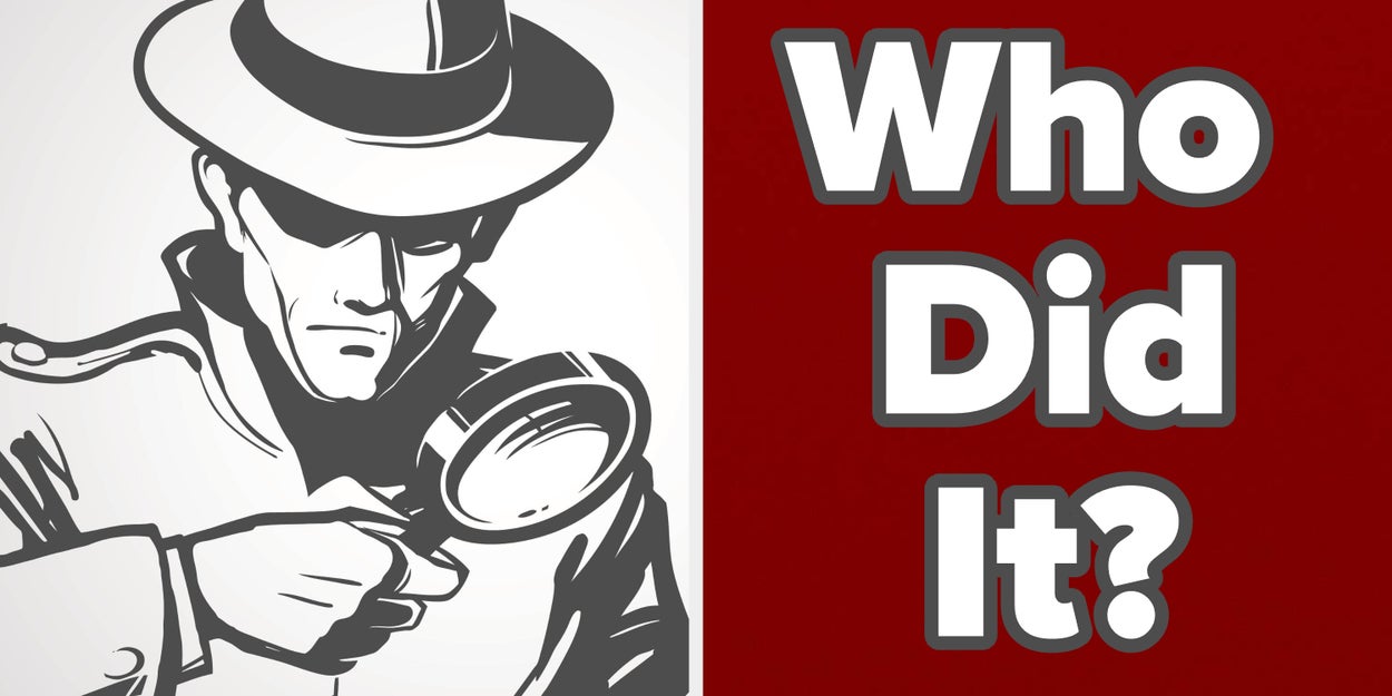 Can You Solve This Murder Mystery?